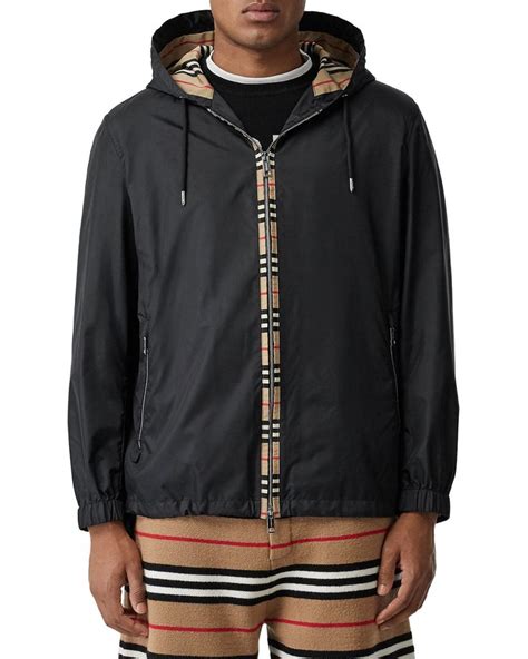 burberry long jacket men|Burberry jacket men windbreaker.